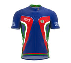 Belize  Full Zipper Bike Short Sleeve Cycling Jersey