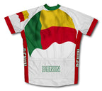 Benin Flag Cycling Jersey for Men and Women
