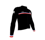 ScudoPro Pro Thermal Long Sleeve Cycling Jersey Country CODE Bermuda Black | Men and Women