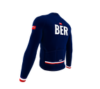 ScudoPro Pro Thermal Long Sleeve Cycling Jersey Country CODE Bermuda Blue | Men and Women