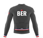 ScudoPro Pro Thermal Long Sleeve Cycling Jersey Country CODE Bermuda Gray | Men and Women