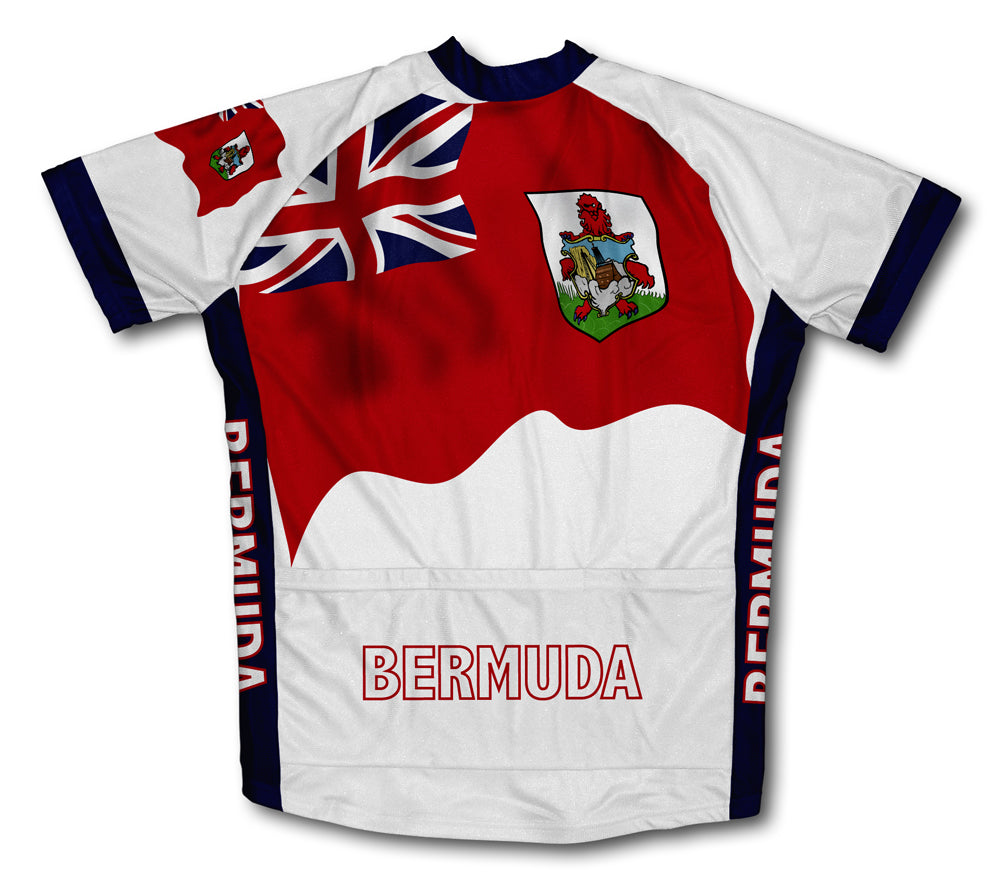 Bermuda Flag Cycling Jersey for Men and Women
