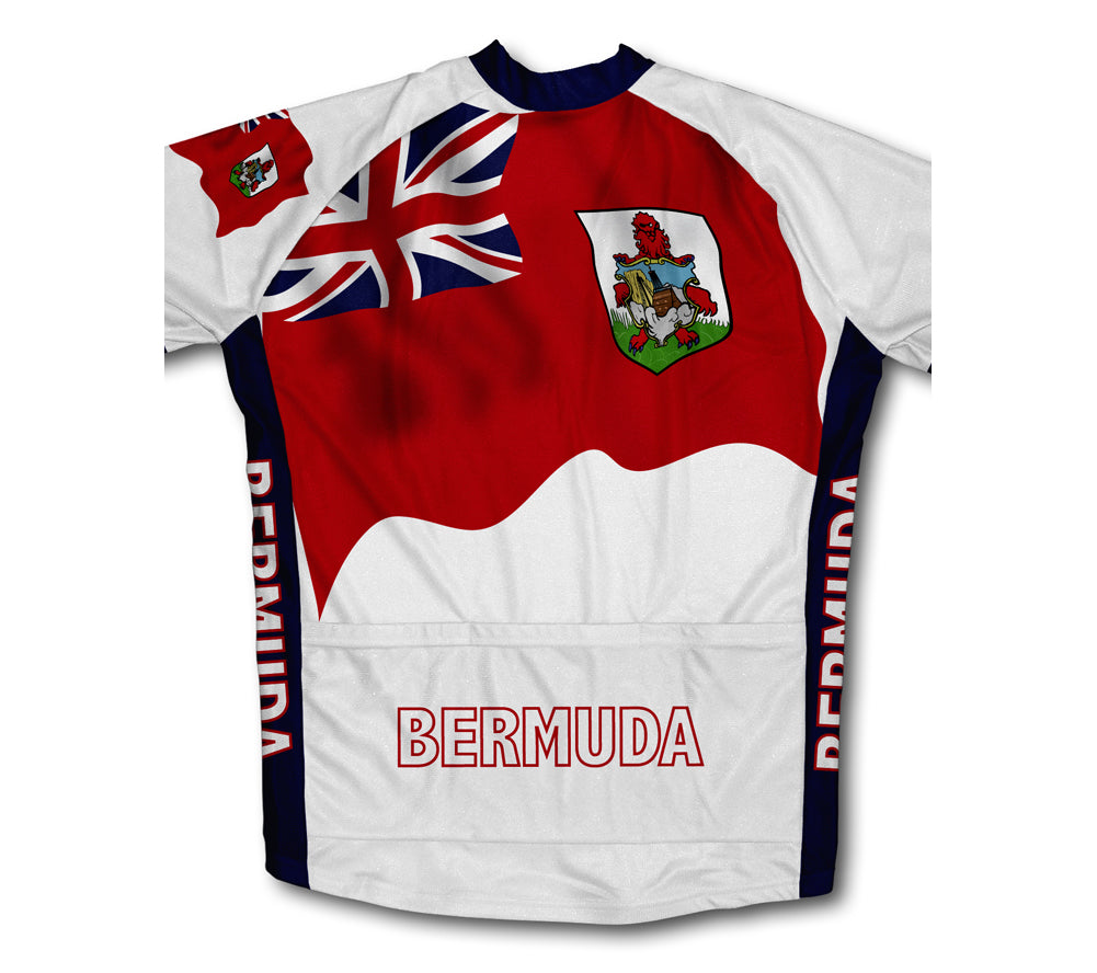 Bermuda Flag Cycling Jersey for Men and Women