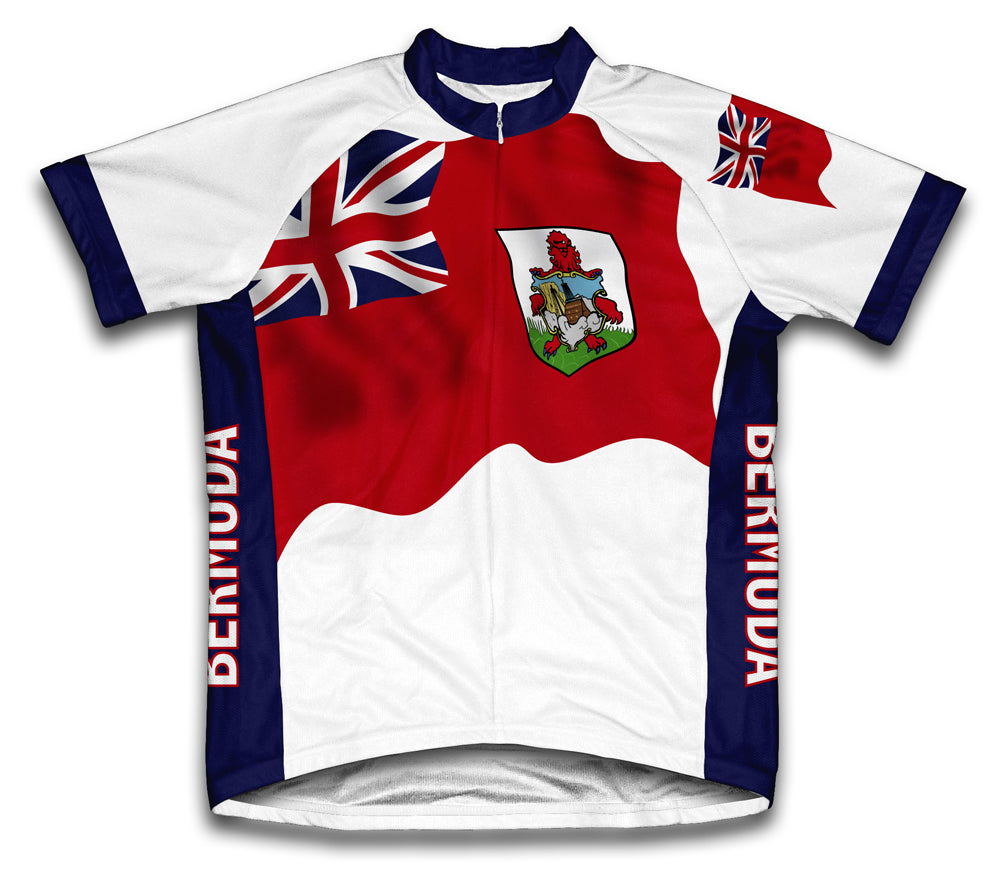 Bermuda Flag Cycling Jersey for Men and Women