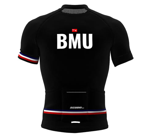 Bermuda Black CODE Short Sleeve Cycling PRO Jersey for Men and Women