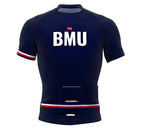 Bermuda Blue CODE Short Sleeve Cycling PRO Jersey for Men and Women