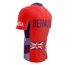 Bermuda  Full Zipper Bike Short Sleeve Cycling Jersey
