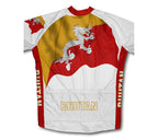 Bhutan Flag Winter Thermal Cycling Jersey