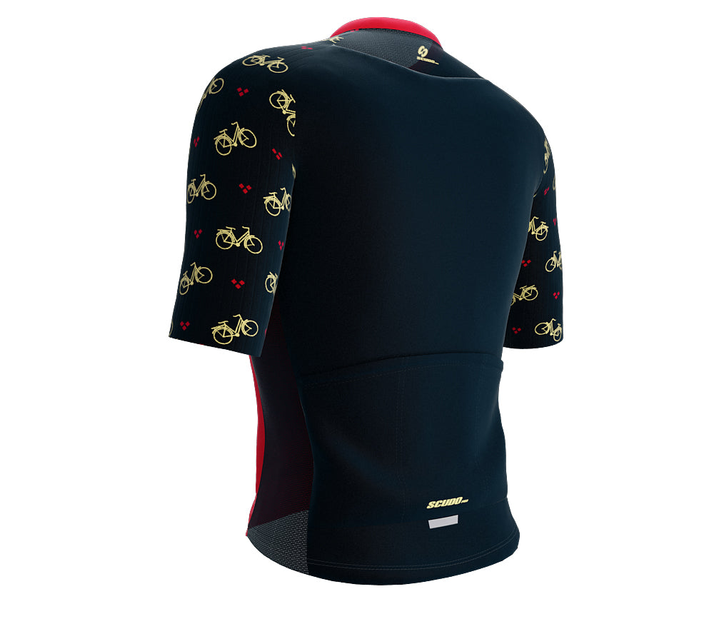 Scudopro Pro-Elite Short Sleeve Cycling Pro Fit Jersey Biclycle Love for Women