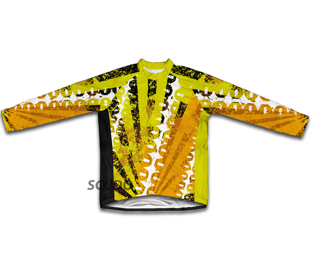 Bike Treads Short Sleeve Cycling Jersey for Men and Women