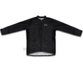 Keep Calm and Ride On Black Winter Thermal Cycling Jersey