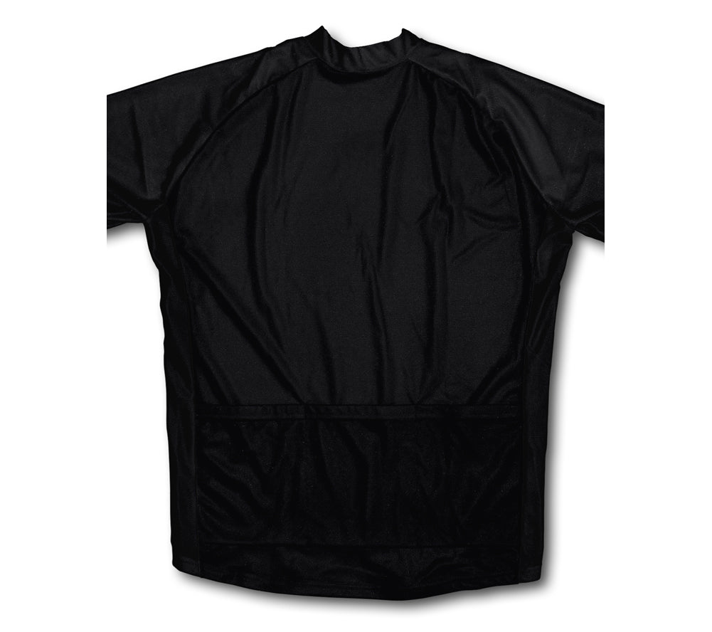 Keep Calm and Ride On Black Winter Thermal Cycling Jersey