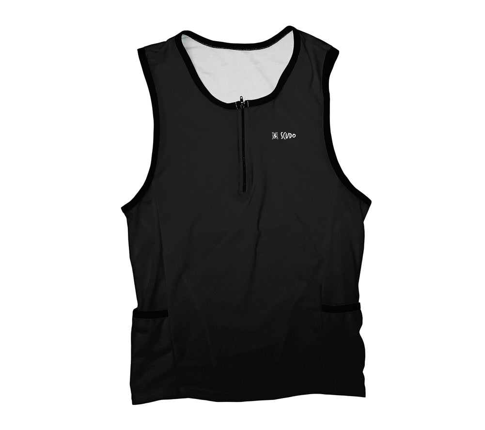 Black Triathlon Top