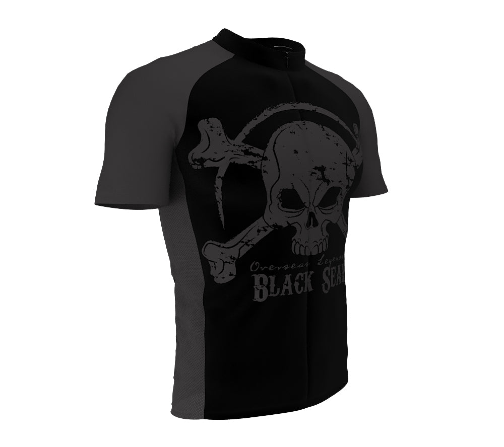 Black Seal Cycling Jersey Short Sleeve for Men and Women