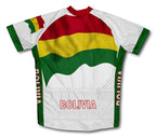 Bolivia Flag Cycling Jersey for Men and Women