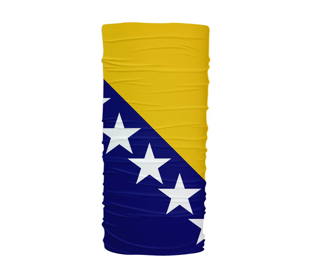 Bosnia And Herzegovina Flag Multifunctional UV Protection Headband