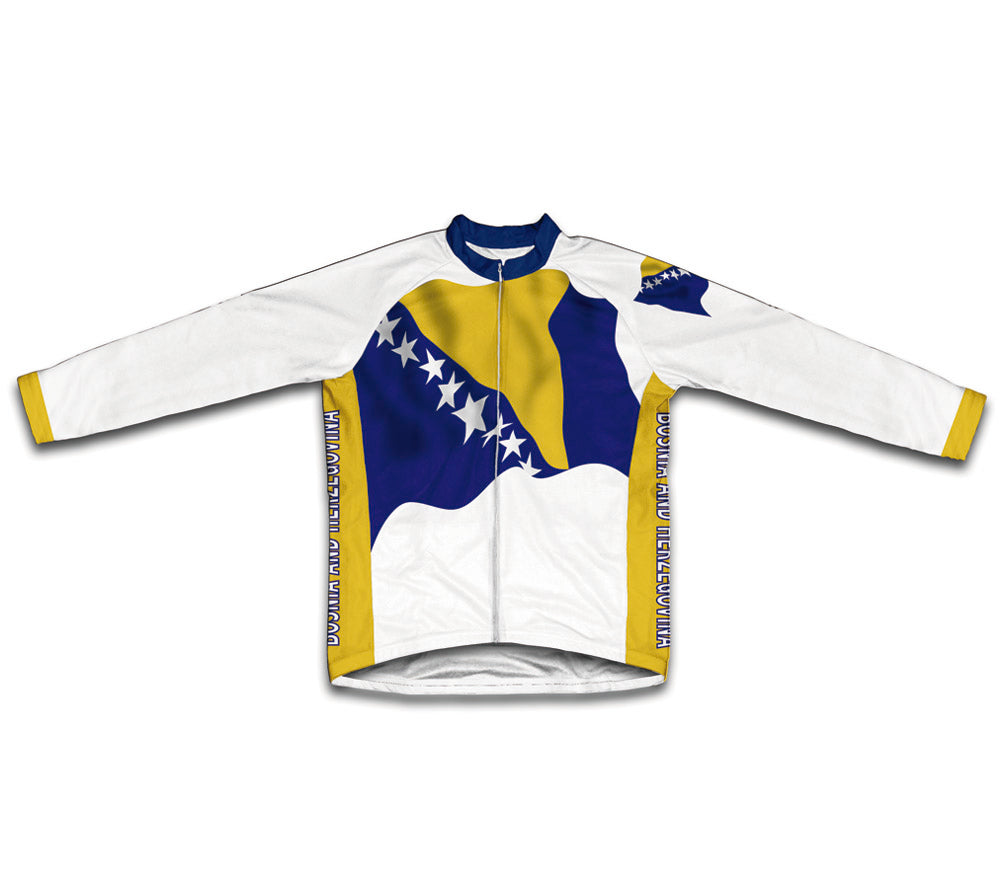 Bosnia And Herzegovina Flag Cycling Jersey for Men and Women