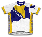 Bosnia And Herzegovina Flag Cycling Jersey for Men and Women