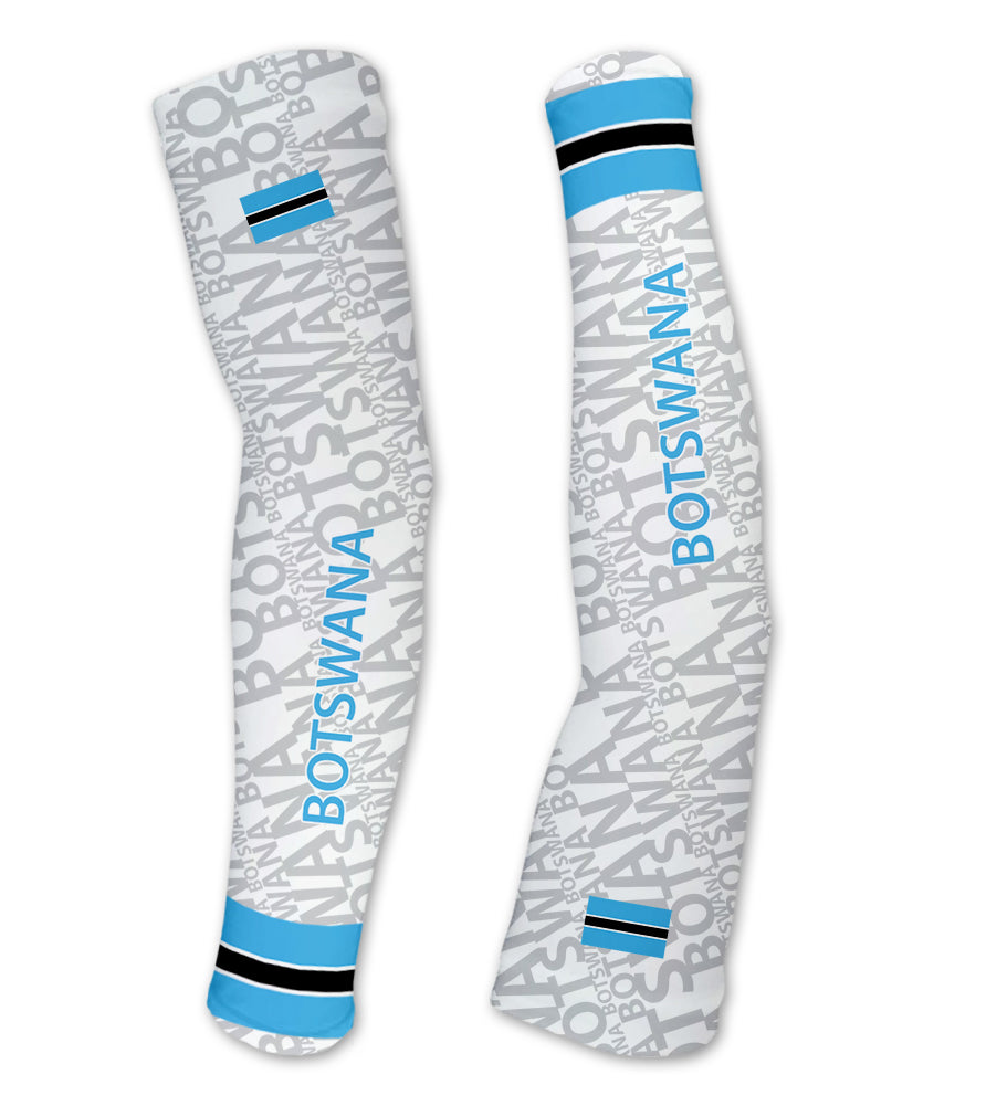 Puerto Rico ScudoPro Compression Arm Sleeves UV Protection Unisex - Walking  - Cycling - Running - Golf - Baseball - Basketball