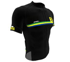 Brasil Black CODE Short Sleeve Cycling PRO Jersey for Men and Women
