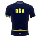 Brasil Blue CODE Short Sleeve Cycling PRO Jersey for Men and Women