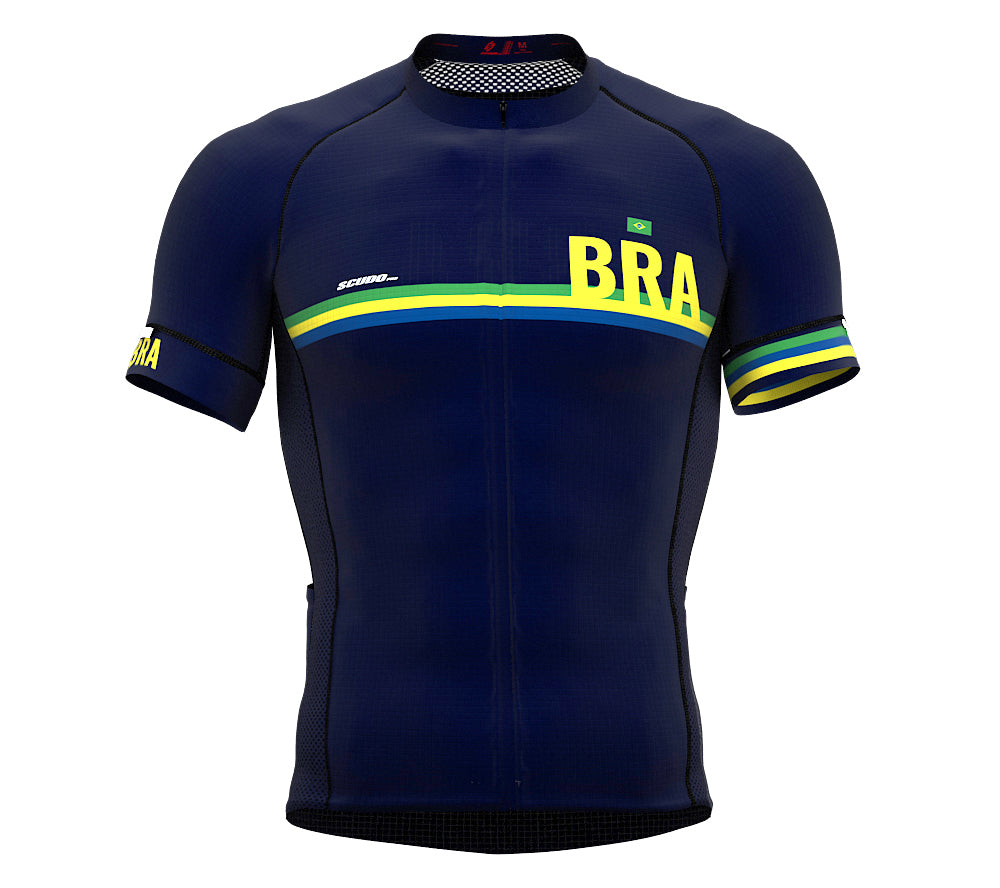 Brasil Blue CODE Short Sleeve Cycling PRO Jersey for Men and WomenBrasil Blue CODE Short Sleeve Cycling PRO Jersey for Men and Women