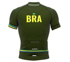 Brasil Green CODE Short Sleeve Cycling PRO Jersey for Men and Women