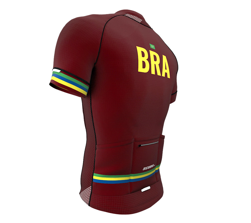 Brasil Vine CODE Short Sleeve Cycling PRO Jersey for Men and Women