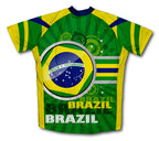 Brazil Short Sleeve Cycling Jersey for Men and Women