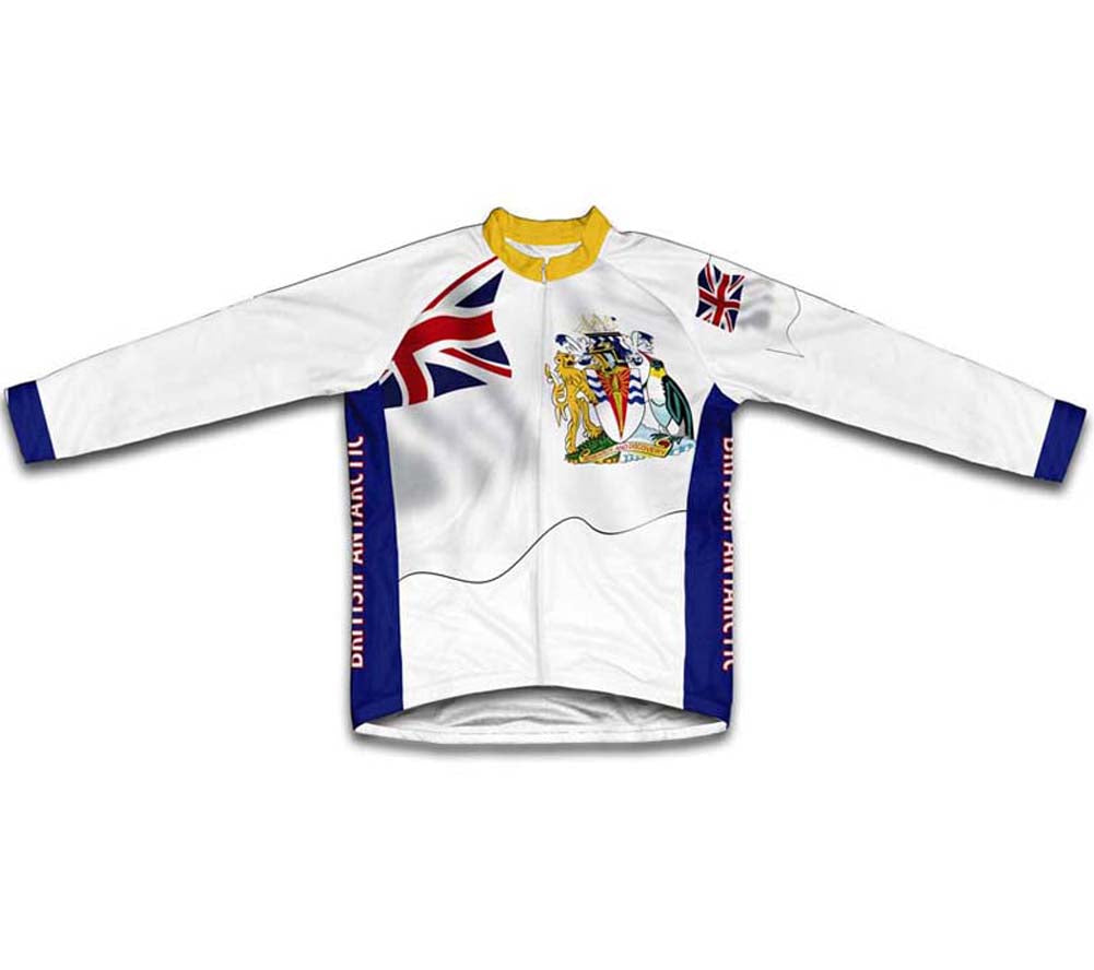 British Antarctic Flag Cycling Jersey for Men and Women