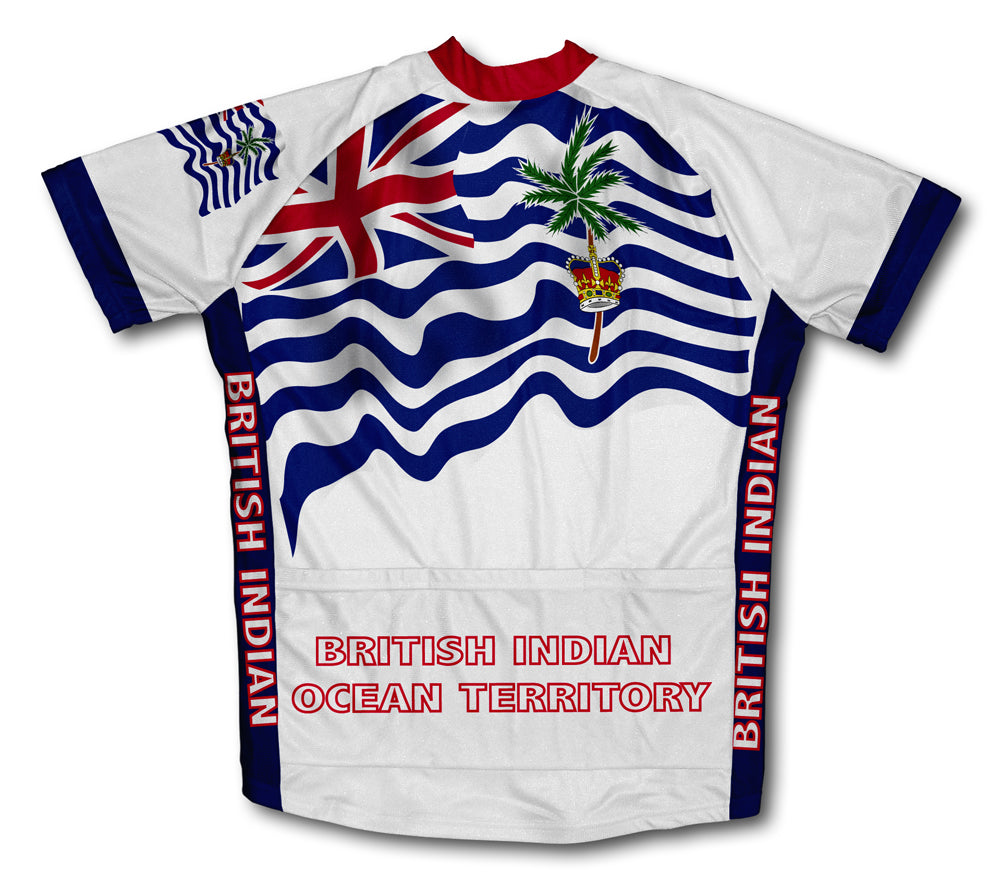 British Indian Ocean Territory Flag Cycling Jersey for Men and Women