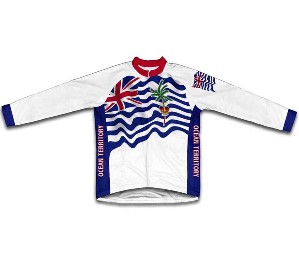 British Indian Ocean Territory Flag Cycling Jersey for Men and Women