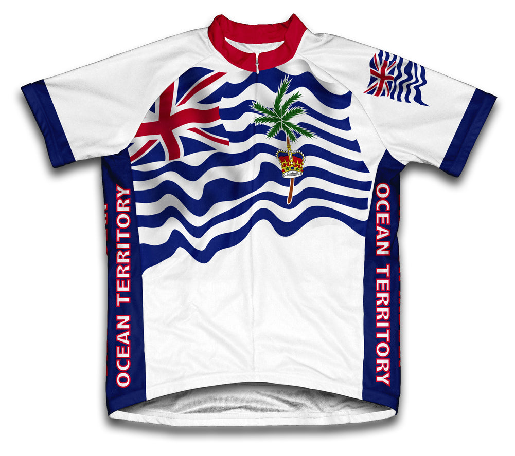 British Indian Ocean Territory Flag Cycling Jersey for Men and Women