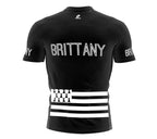 Brittany  Full Zipper Bike Short Sleeve Cycling Jersey