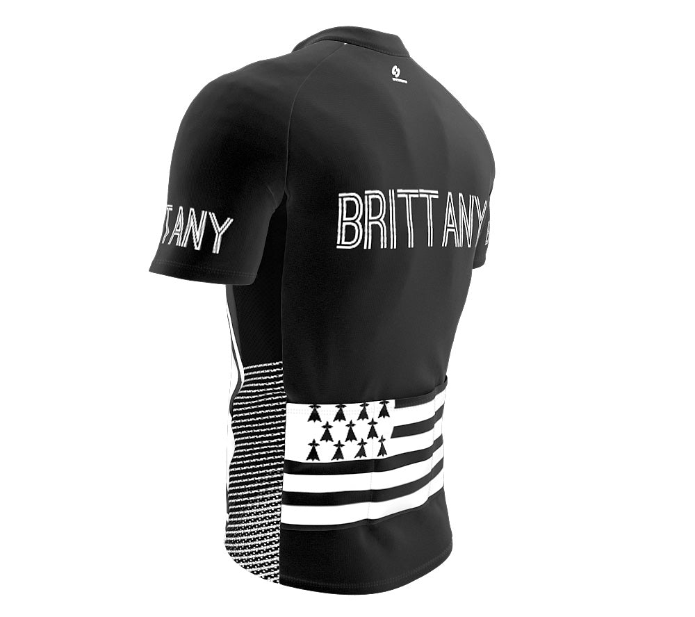 Brittany  Full Zipper Bike Short Sleeve Cycling Jersey