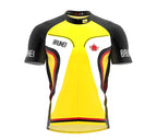 Brunei  Full Zipper Bike Short Sleeve Cycling Jersey