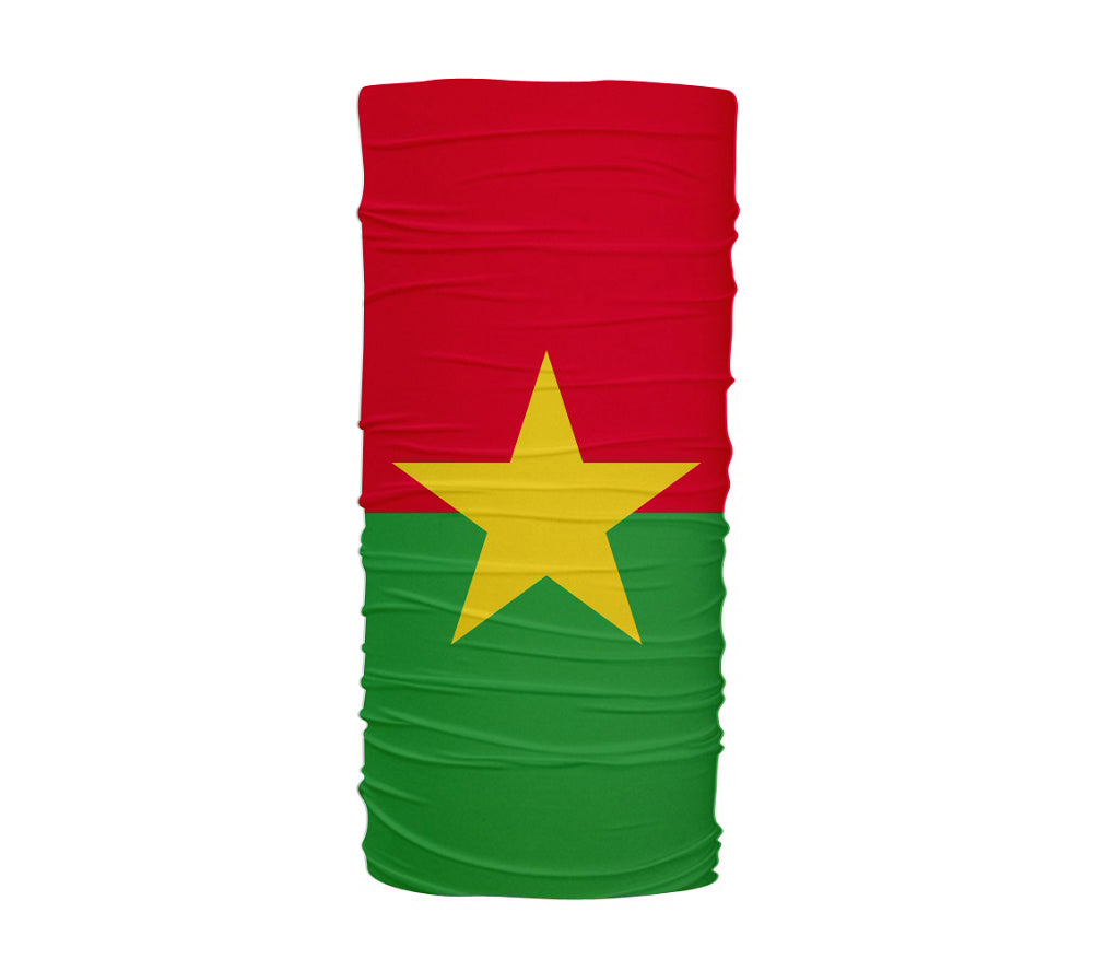 Burkina Faso Flag Multifunctional UV Protection Headband