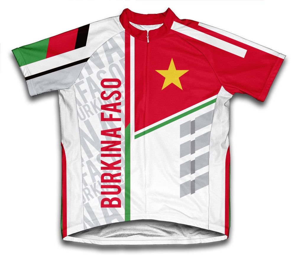 Burkina Faso ScudoPro Cycling Jersey for Men and Women