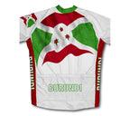 Burundi Flag Cycling Jersey for Men and Women