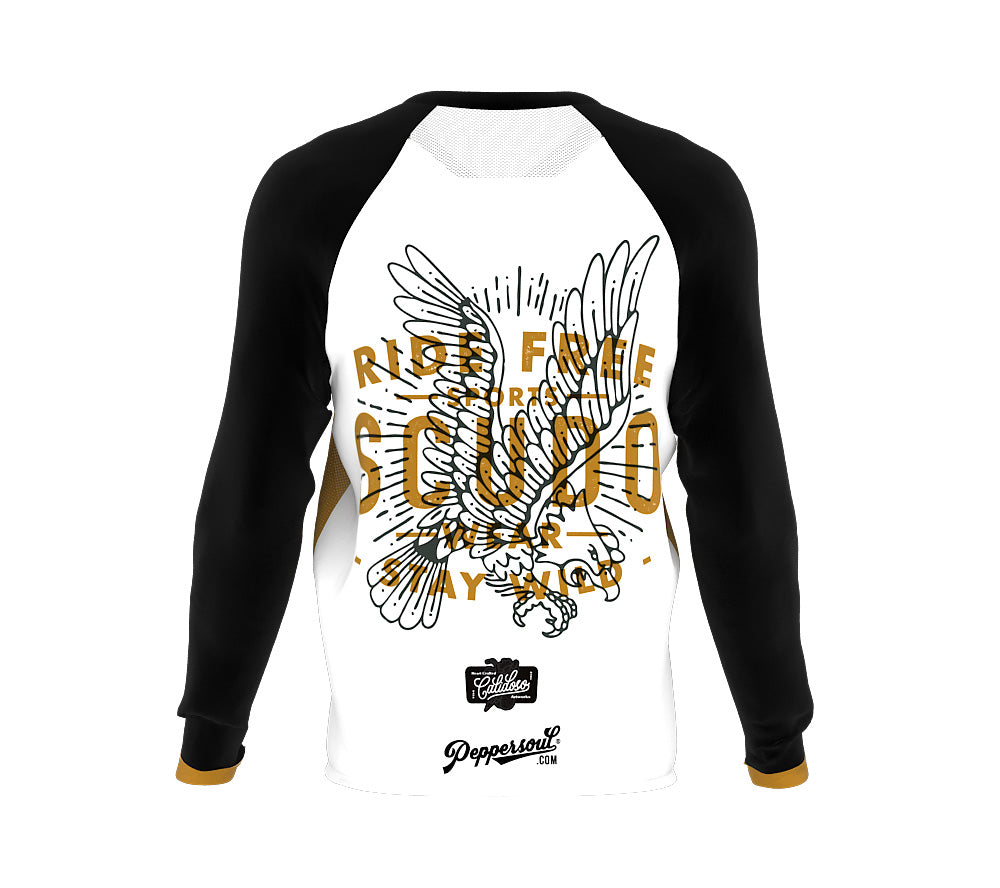 Calidoso Scudopro Cycling MTB BMX Jersey Long Sleeve for Men and Woman