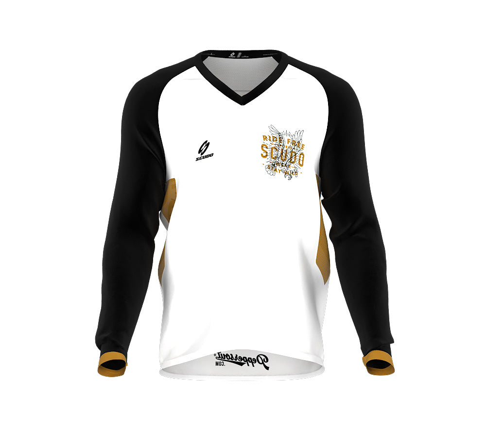 Calidoso Scudopro Cycling MTB BMX Jersey Long Sleeve for Men and WomanCalidoso Scudopro Cycling MTB BMX Jersey Long Sleeve for Men and Woman