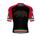 ScudoPro Pro-Elite Short Sleeve Cycling Jersey California USA State Icon landmark symbol identity  | Men and Women