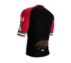 ScudoPro Pro-Elite Short Sleeve Cycling Jersey California USA State Icon landmark symbol identity  | Men and Women