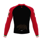 ScudoPro Pro Thermal Long Sleeve Cycling Jersey California USA state Icon landmark identity  | Men and Women
