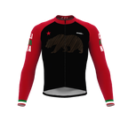 ScudoPro Pro Thermal Long Sleeve Cycling Jersey California USA state Icon landmark identity  | Men and Women