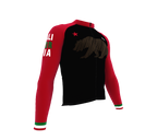 ScudoPro Pro Thermal Long Sleeve Cycling Jersey California USA state Icon landmark identity  | Men and Women