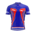 Cambodia  Full Zipper Bike Short Sleeve Cycling Jersey
