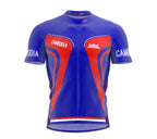 Cambodia  Full Zipper Bike Short Sleeve Cycling Jersey
