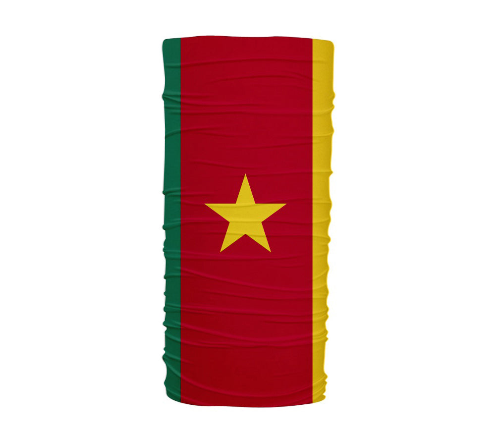 Cameroon Flag Multifunctional UV Protection Headband