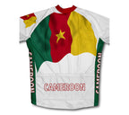 Cameroon Flag Winter Thermal Cycling Jersey